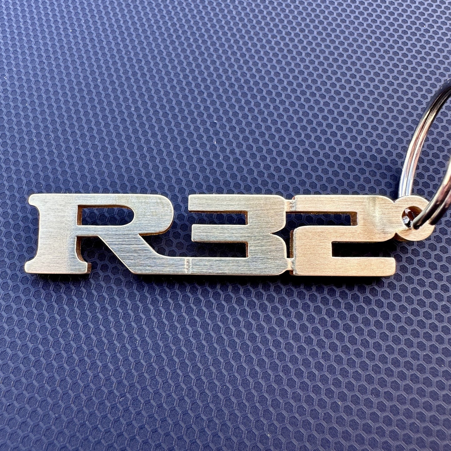 R32 Skyline GT-R Brass Keychain