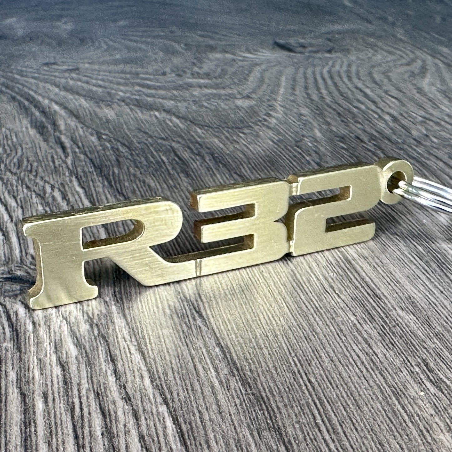 R32 Skyline GT-R Brass Keychain