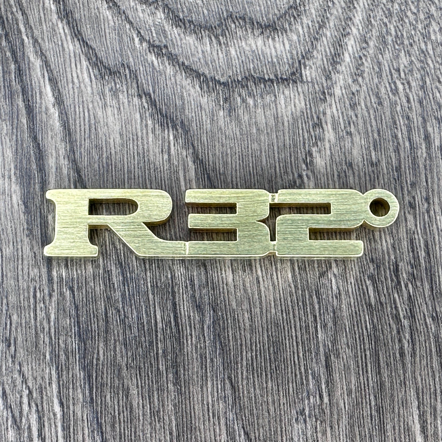 R32 Skyline GT-R Brass Keychain