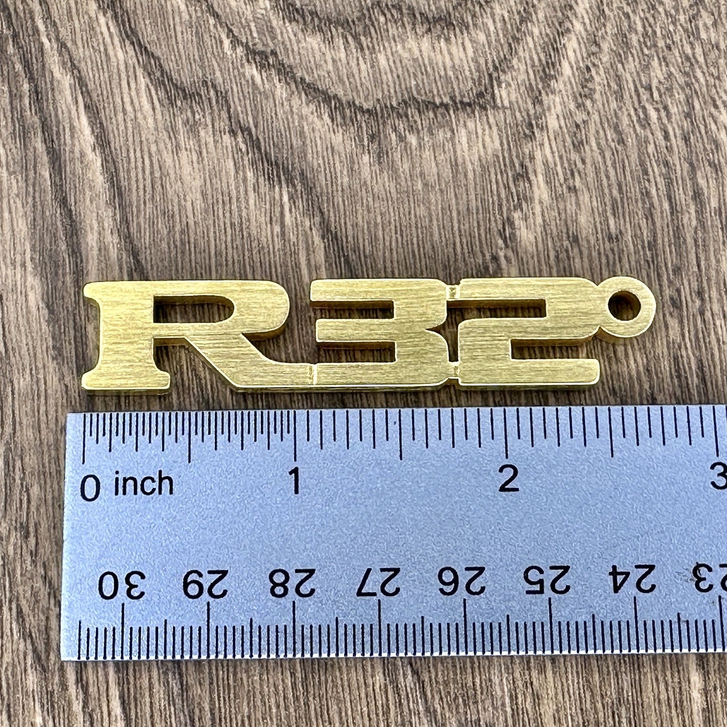 R32 Skyline GT-R Brass Keychain