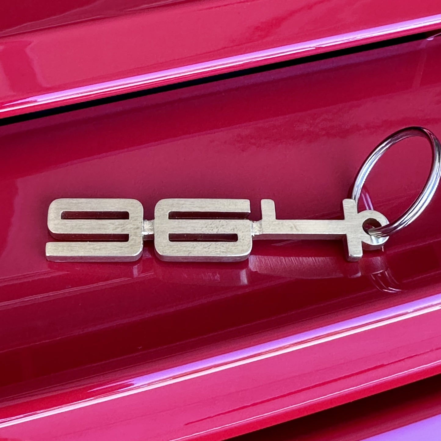 964 Brass Porsche Keychain